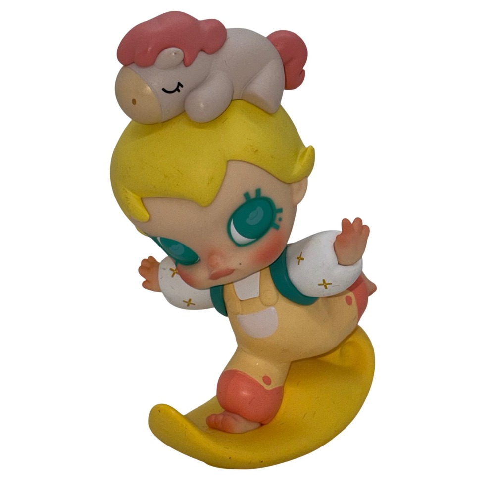 Pop Mart Molly One Day of Molly Series Surfing Figure with Pony Designer Toy